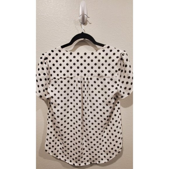 41HAWTHORN Polka Black Dot Blouse - Picture 4 of 4